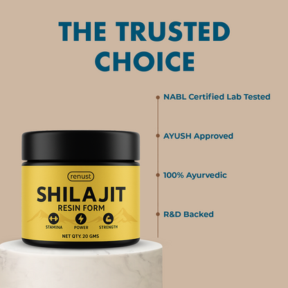 Renust's Shilajit Resin
