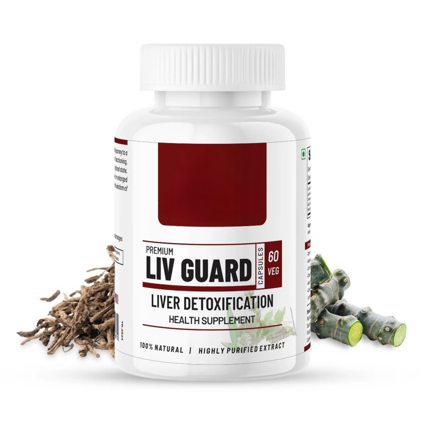 Renust Fatty Liver Detox Capsules - Premium Liv Guard Capsules
