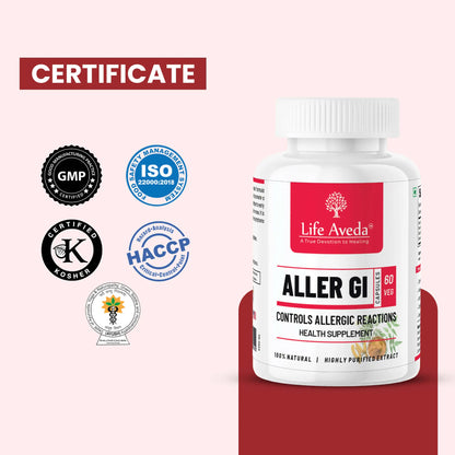 Certifications for Aller GI Capsules