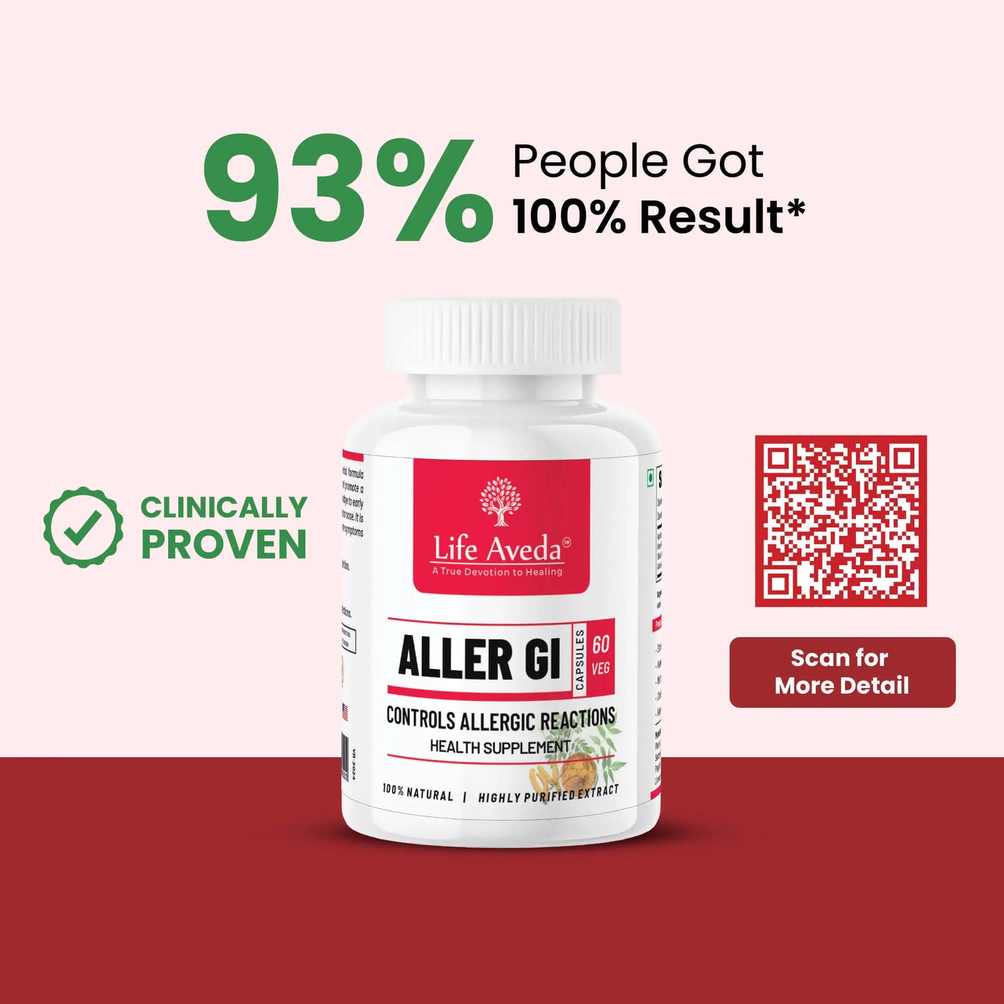 Clinically approved Aller GI Capsules